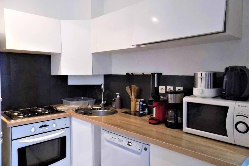 2 Spacious Bedrooms Near Riquier Station! نيس المظهر الخارجي الصورة